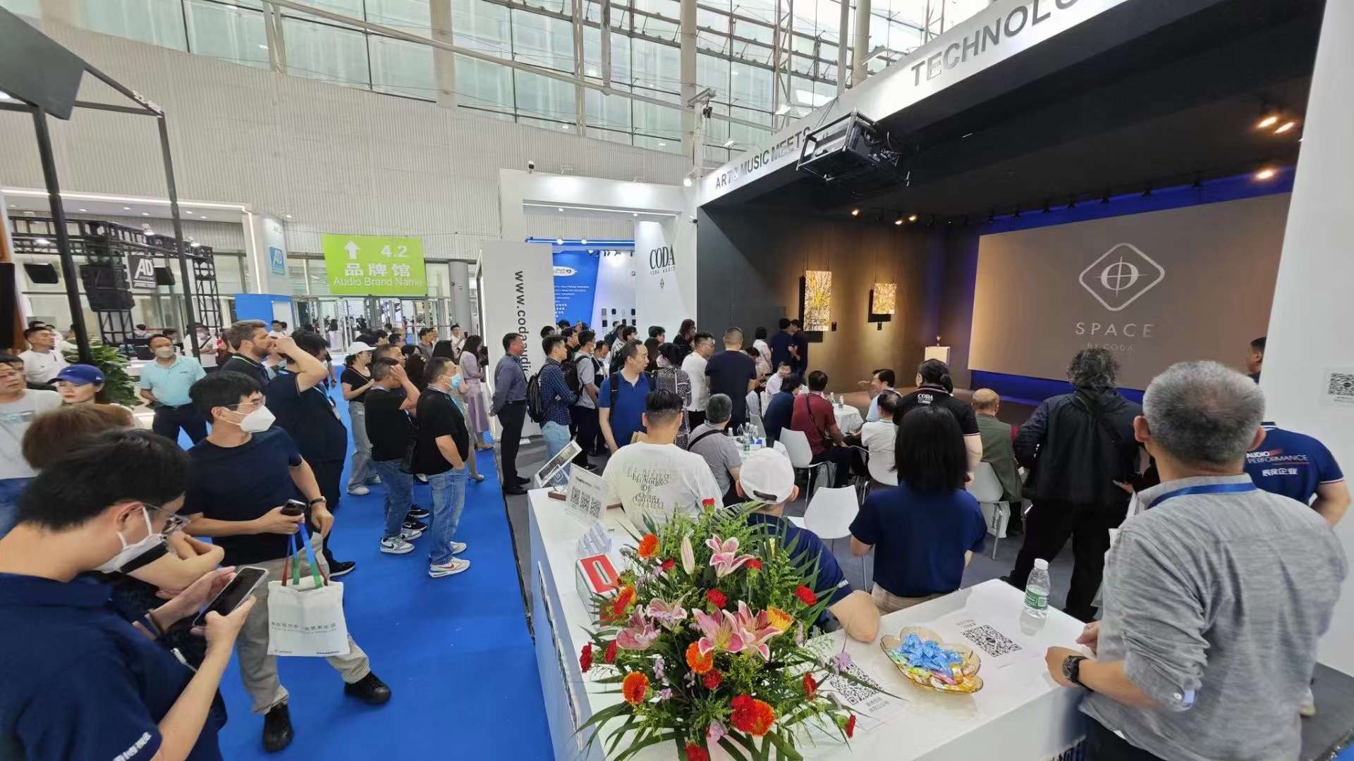 通博视讯携德国CODA Audio新产品SPACE参展Prolight + Sound Guangzhou 2023广州展