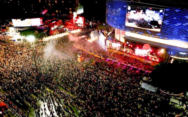 CODA Audio在泰国清迈泼水节