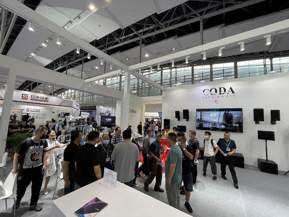 通博视讯Tempo携德国CODA Audio参展2021年Prolight + Sound Guangzhou广州展