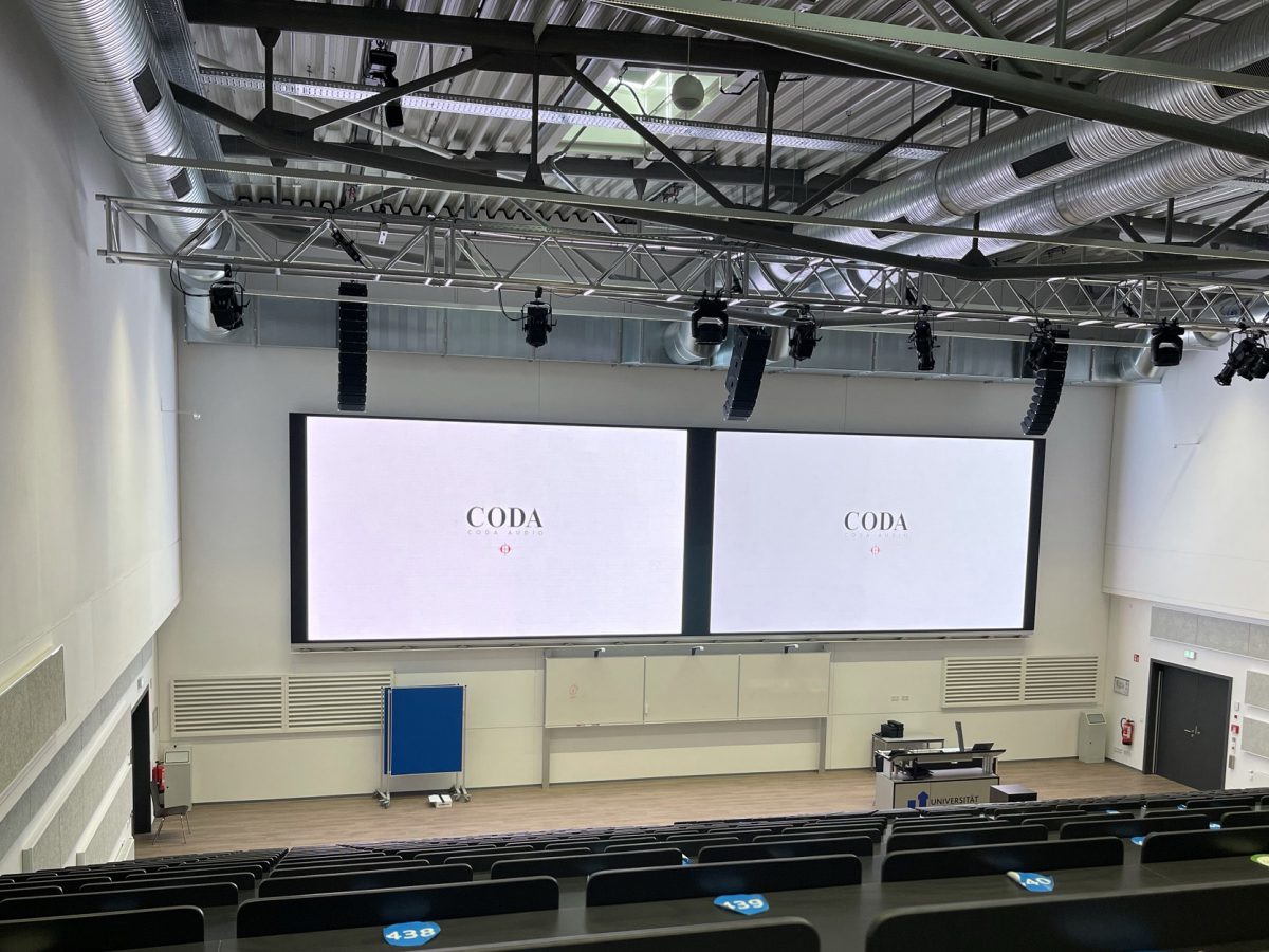 CODA Audio超紧凑线阵列TiRAY闪耀德国锡根大学University of Siegen