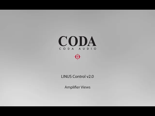 CODA LINUS Control v2.0-功放视图