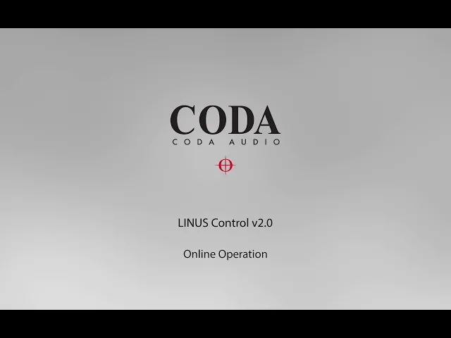 CODA LINUS Control v2.0-在线操作